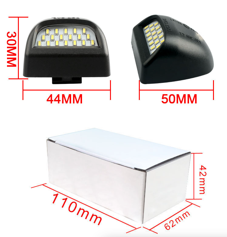 For Chevy Silverado Avalanche 1999-2013 BRIGHT SMD LED License Plate Lights Lamp photo 4