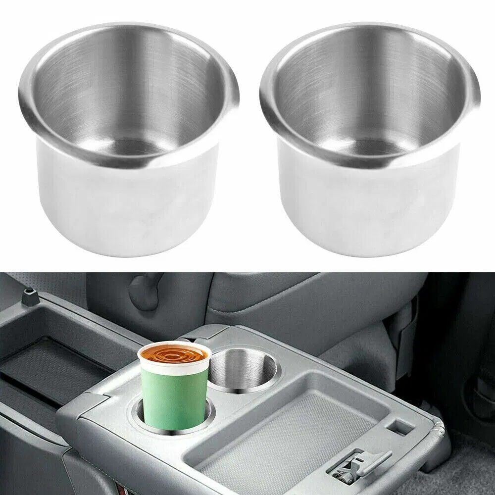 Universal Stainless Steel Cup Drink Holders for Car Boat Truck Marine Camper RV photo 4