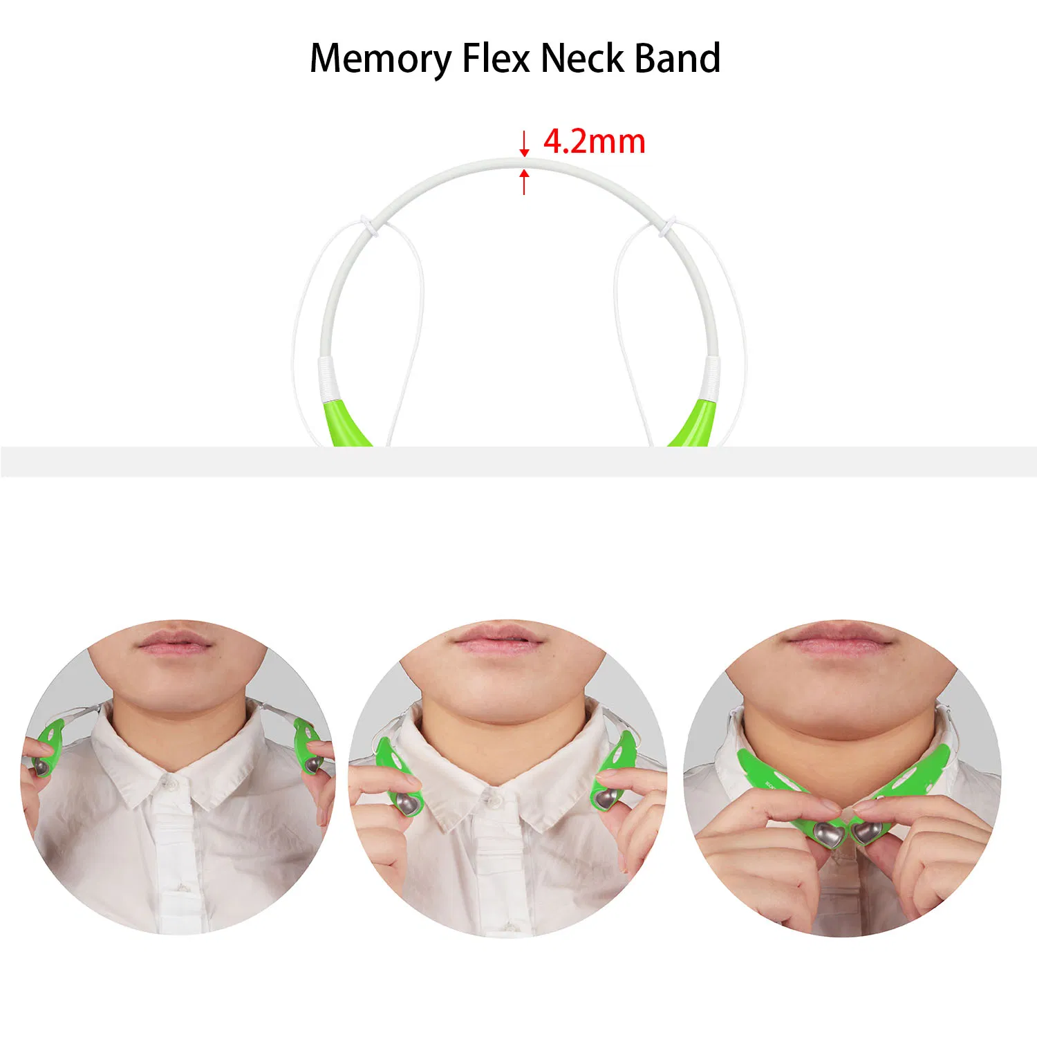 Wireless Sports Stereo Hands Free Headset Headphone Earbuds for Phone and Tablet photo 5
