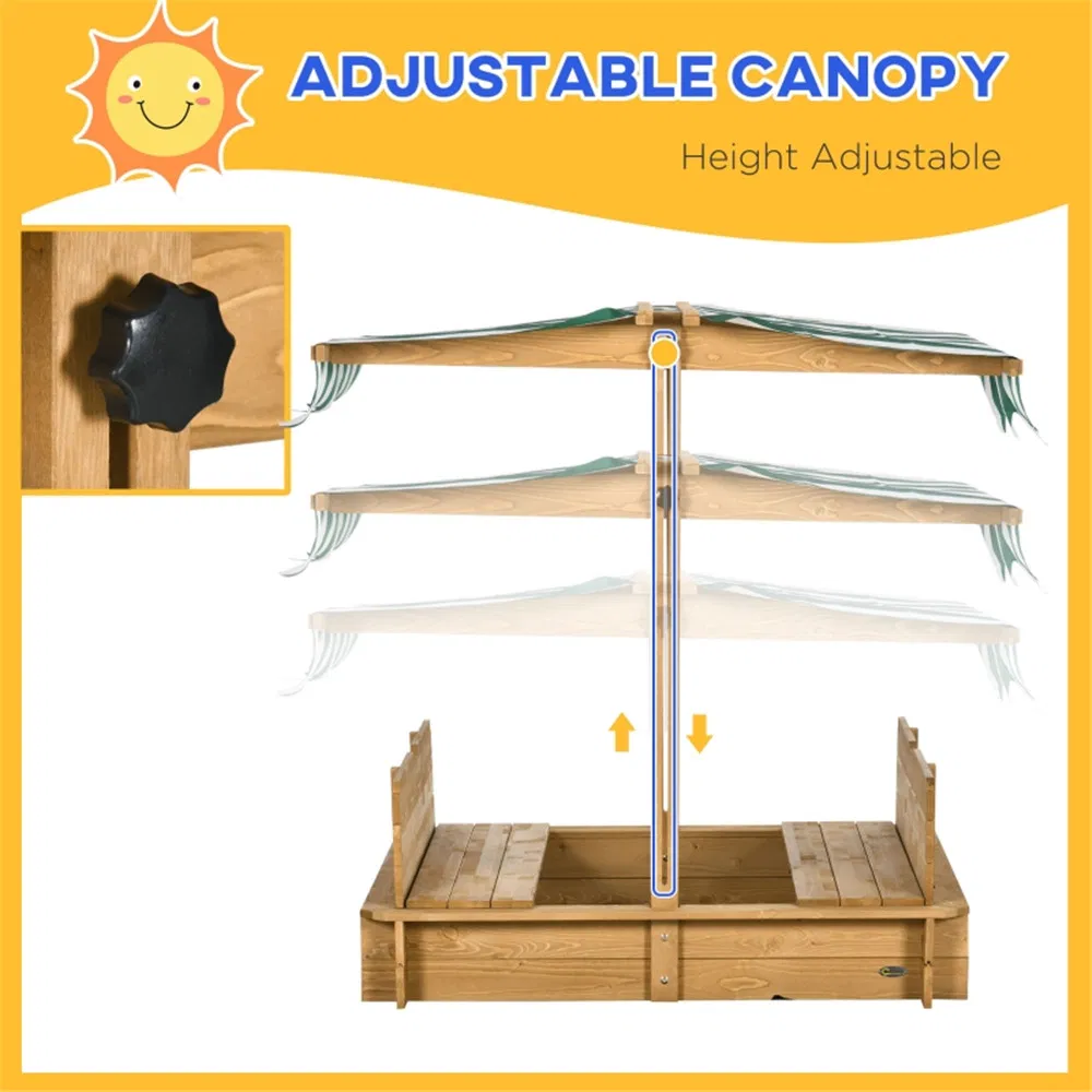 Kids Sandbox with Cover ( Amazon Shipping)(Prohibited by WalMart) photo 6