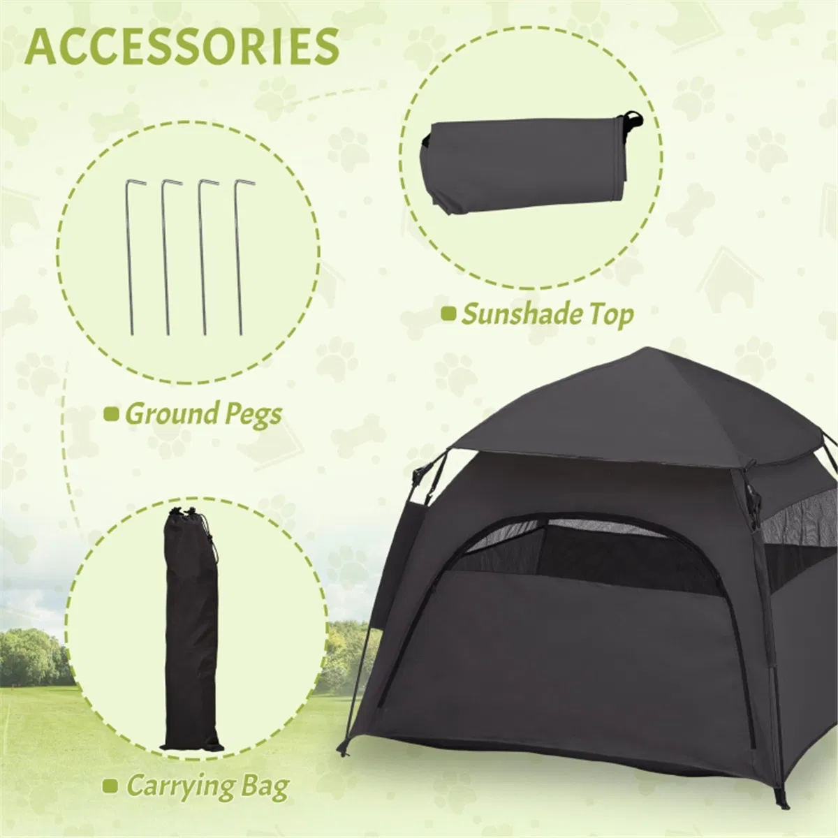 Pop Up Dog Tent / Pet Camping Tent ( Amazon Shipping)(Prohibited by WalMart) photo 4
