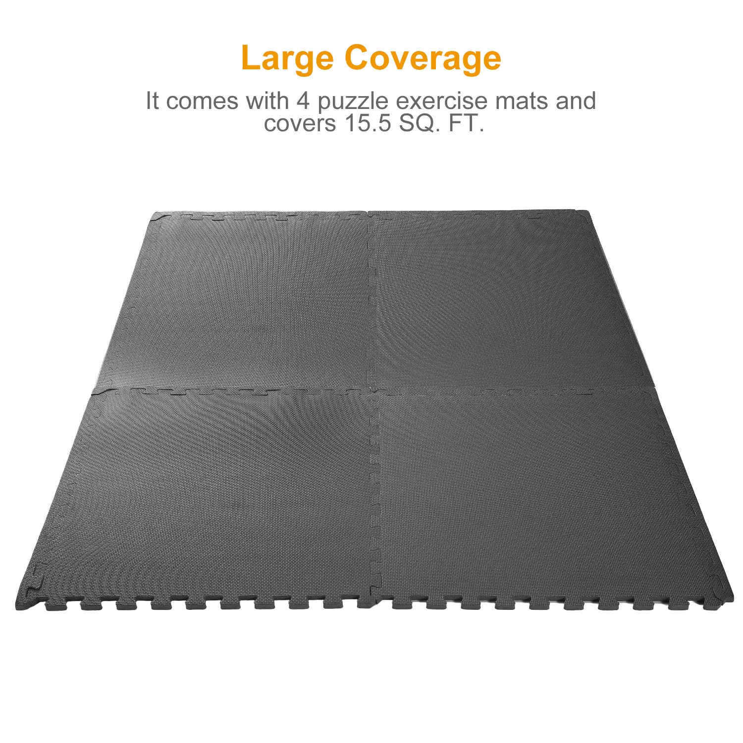 Puzzle Exercise Mat Foam Gym EVA Mat Interlocking Tiles Protective Flooring for Gym Equipment photo 7