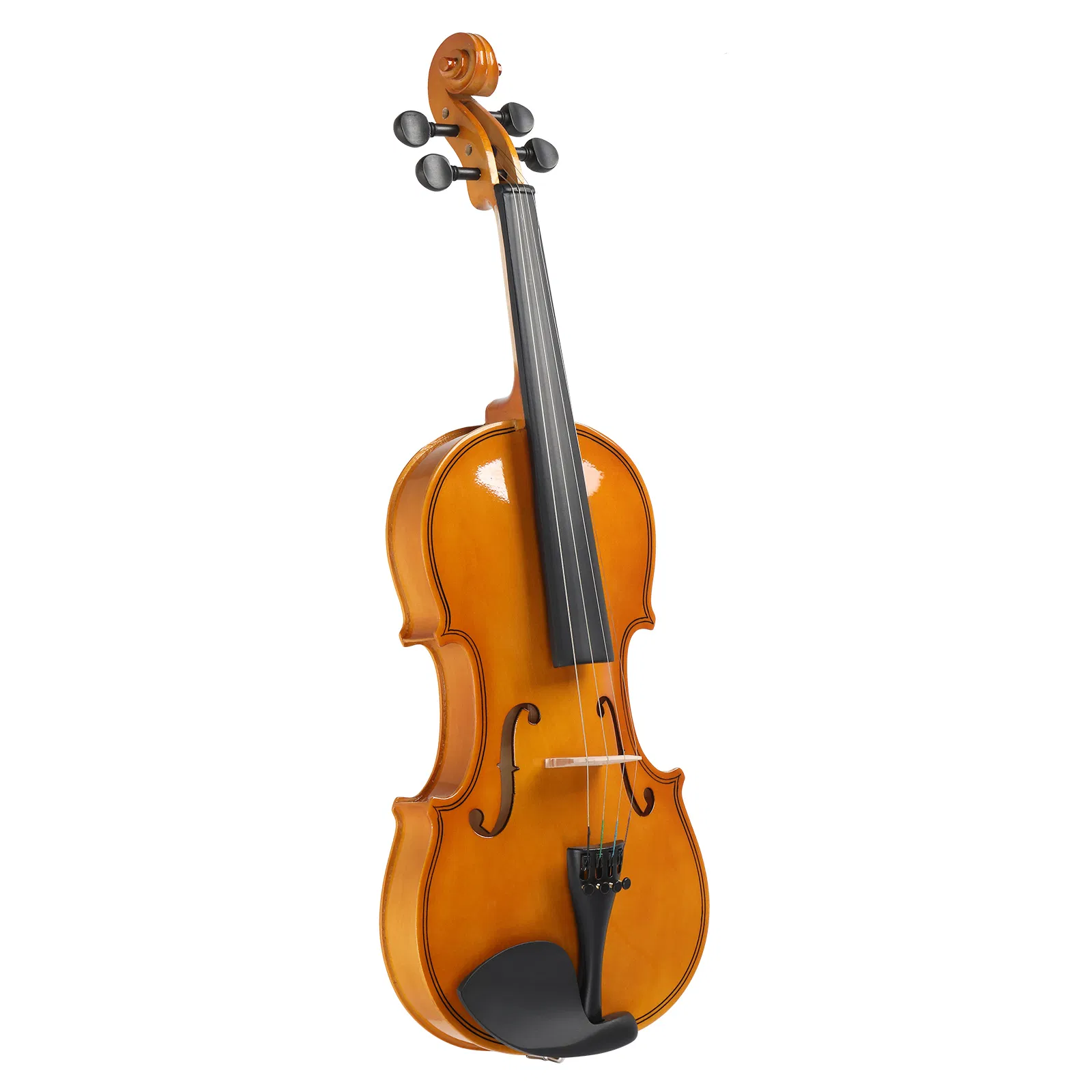 [Do Not Sell on AmazonFull Size 4/4 Violin Set for Adults Beginners Students with Hard Case,Violin Bow,Shoulder Rest,Rosin,Extra Strings and Sordine photo 8