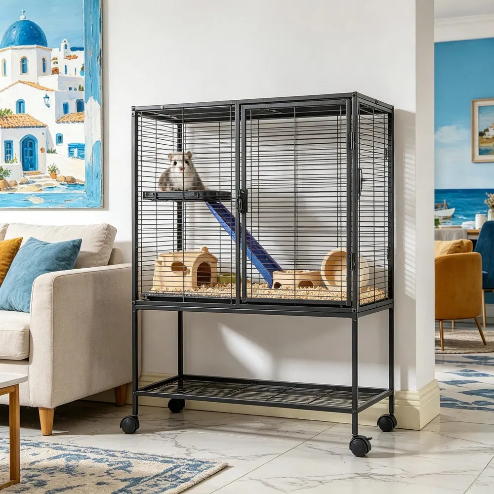 Animal Cage with Non-Slip and Easy to Clean for Outdoor photo 7