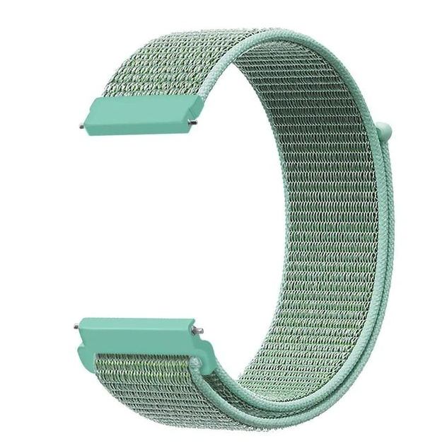 20mm 22mm Woven Nylon Sport Loop Watch Band Strap Quick Release Spring Pins USA photo 2