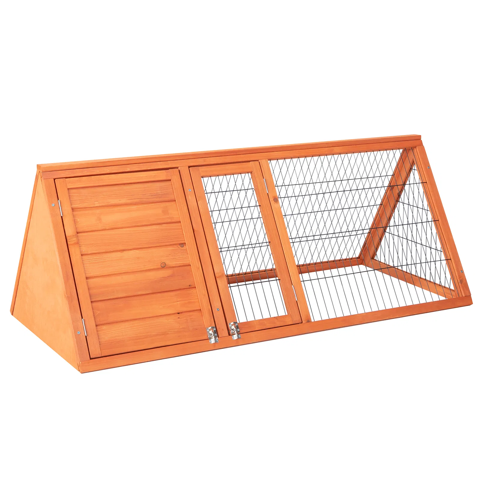 50" Wooden Rabbit Guinea Pig Hutch Wooden Rabbit Guinea Pig House photo 5