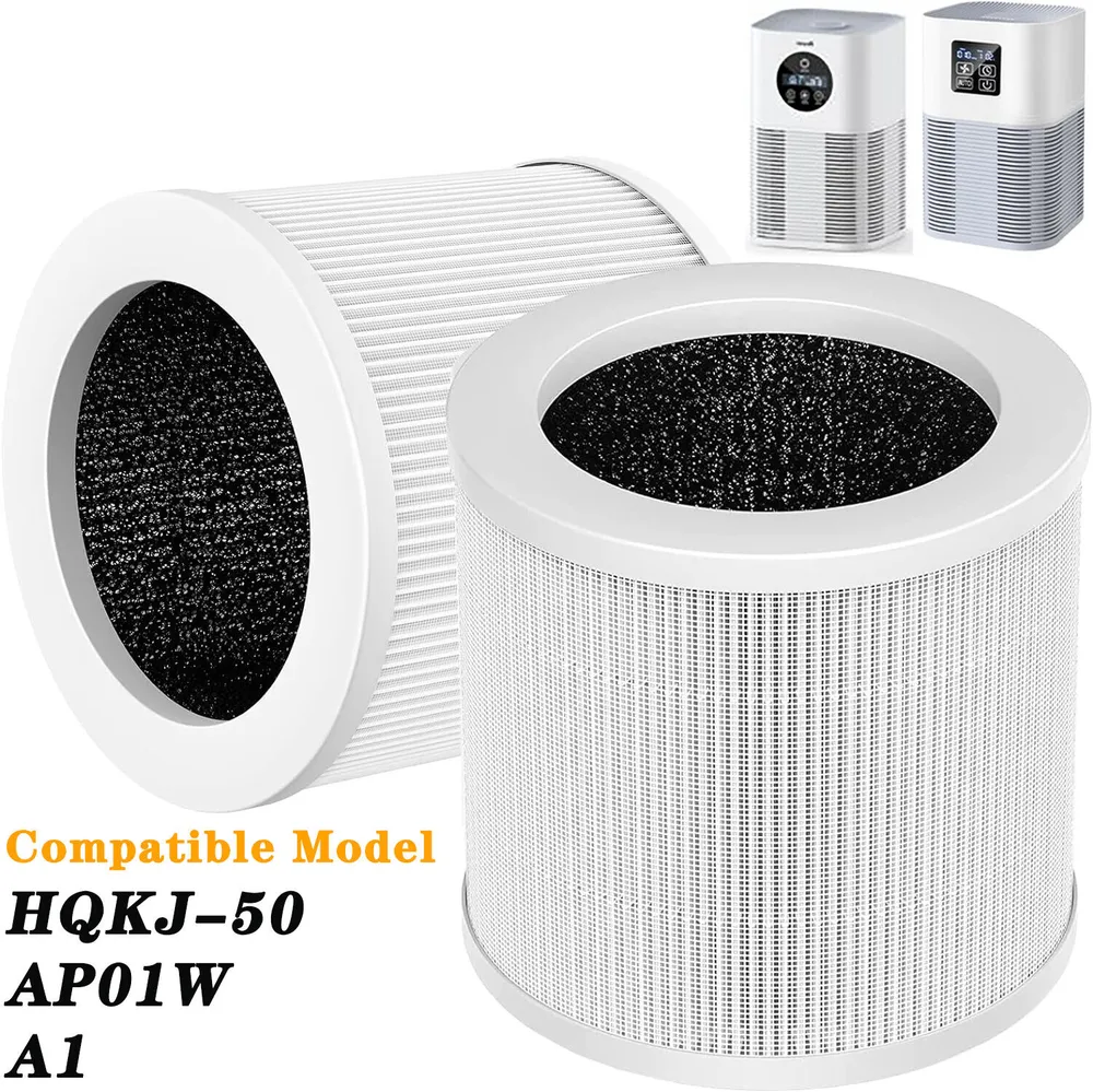 2Pack Air Purifier A1 Replacement Filter H13 True HEPA Air Cleaner Filter(Ships from FBA warehouse, prohibited by Amazon) photo 6