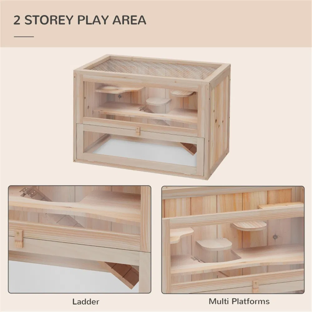Wooden Hamster Cage ( Amazon Shipping)(Prohibited by WalMart) photo 3