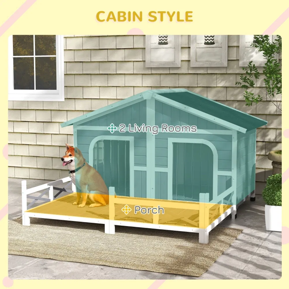 Dog House- Gray, White ( Amazon Shipping)(Prohibited by WalMart) photo 4