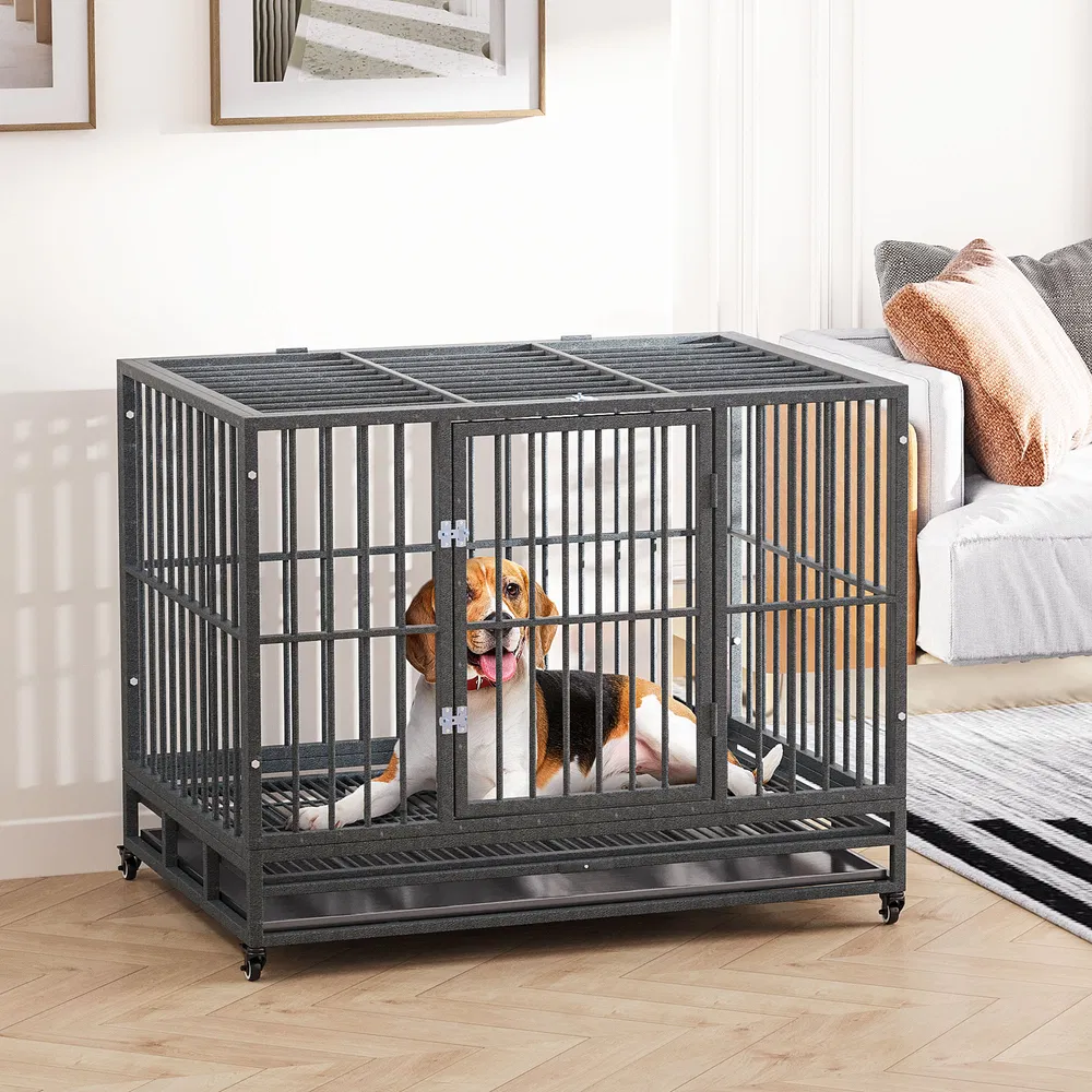 Dog Kennel, Welded Wire Heavy Duty Dog Run, Dog Kennel Outside photo 8
