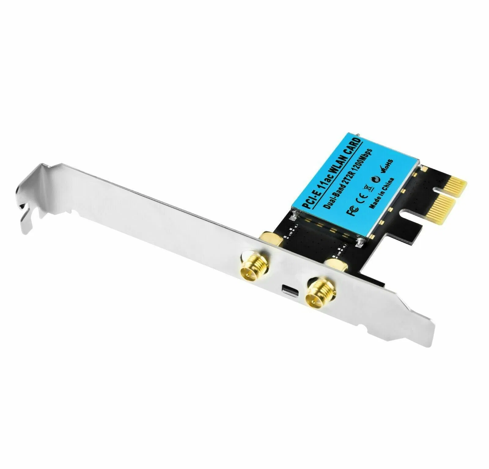WiFi 1200Mbps Desktop PCIe Adapter 2.4G/5G Dual Band AX210 802.11AX PCI-E Card photo 8