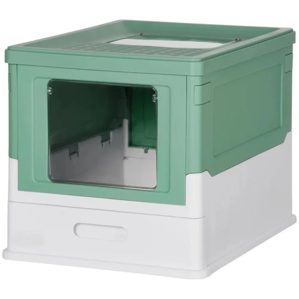 Stainless Steel Enclosed Litter Box for Cats photo 6