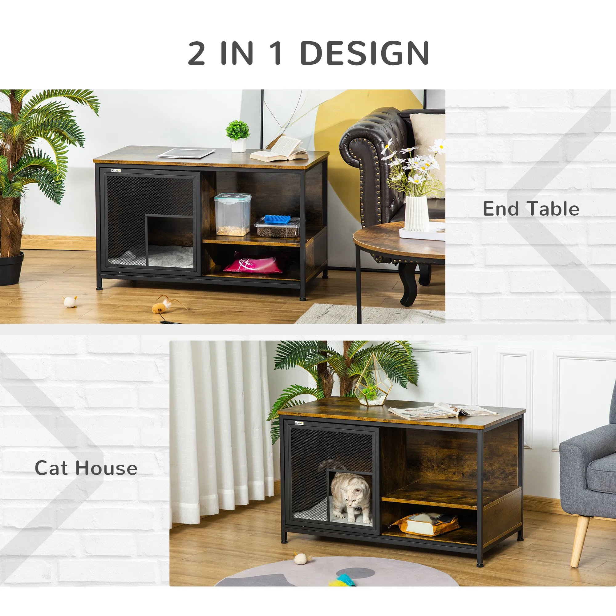 Wooden Cat House(No shipments on weekends) photo 2