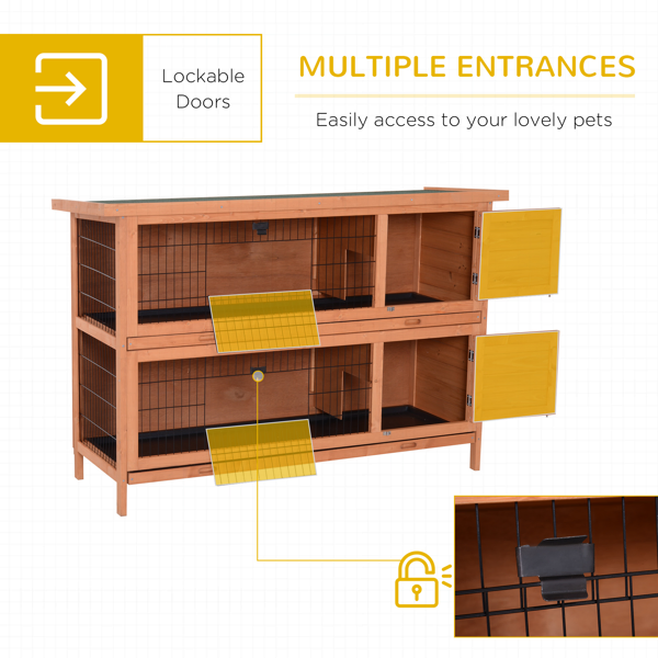Wooden Rabbit Cage photo 5