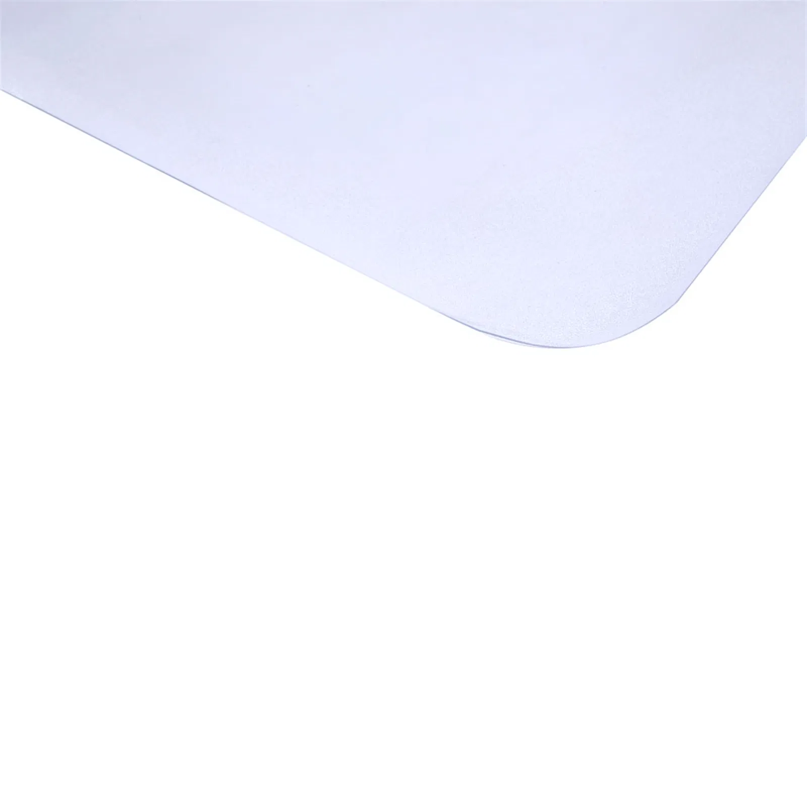 PVC Dull Polish Chairmat Protection Floor Mat 90x120x0.15cm Rectangular photo 4