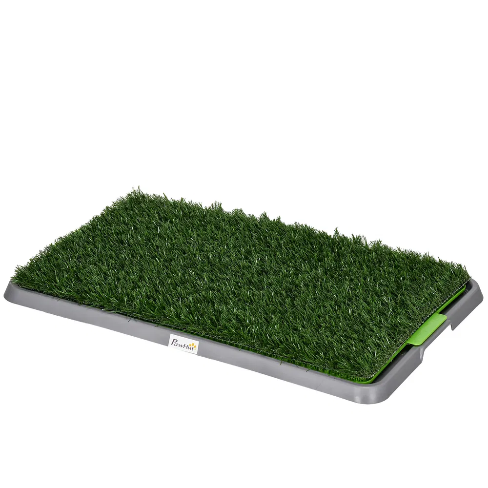 Artificial Grass Pee Pad for Dogs Potty Training, 26" x 16", 2 Packs, Green photo 7