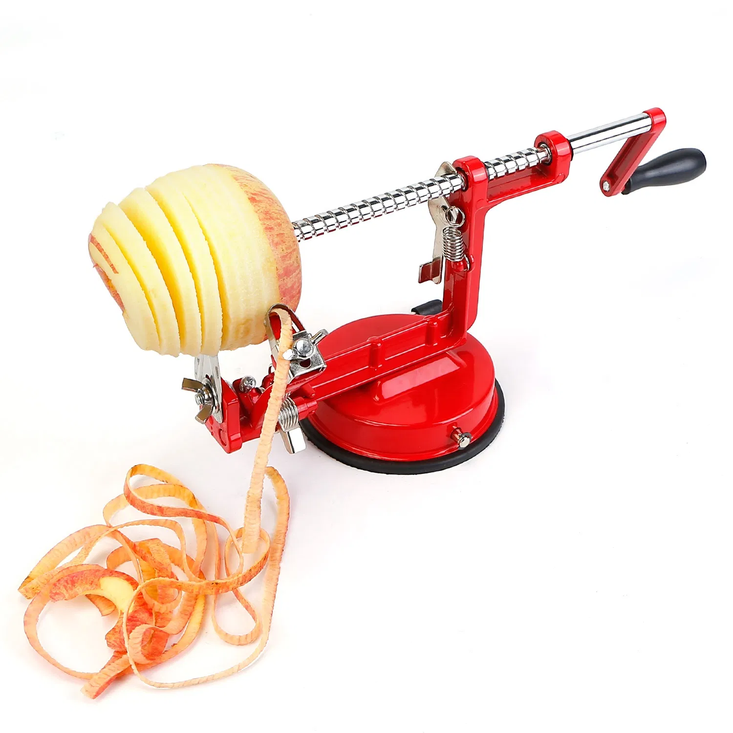 3In 1 Apple Peeler Manual Rotation Potato Fruit Core Slicer Kitchen Hand Cracking Corer photo 6