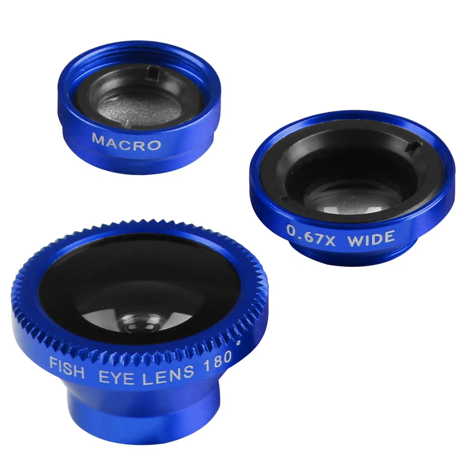 Phone Camera Lens Kit Magnetic 180°Fisheye Lens 0.67xWide Angle 10X Macro Lens for iPhone X /8/7/6s Samsung Galaxy S10/S9 photo 2