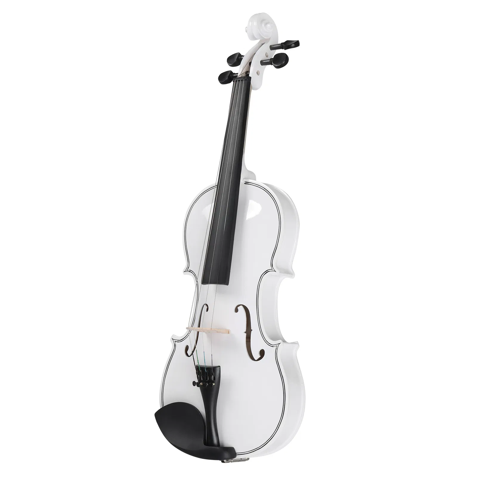 [Do Not Sell on AmazonFull Size 4/4 Violin Set for Adults Beginners Students with Hard Case,Violin Bow,Shoulder Rest,Rosin,Extra Strings and Sordine photo 7