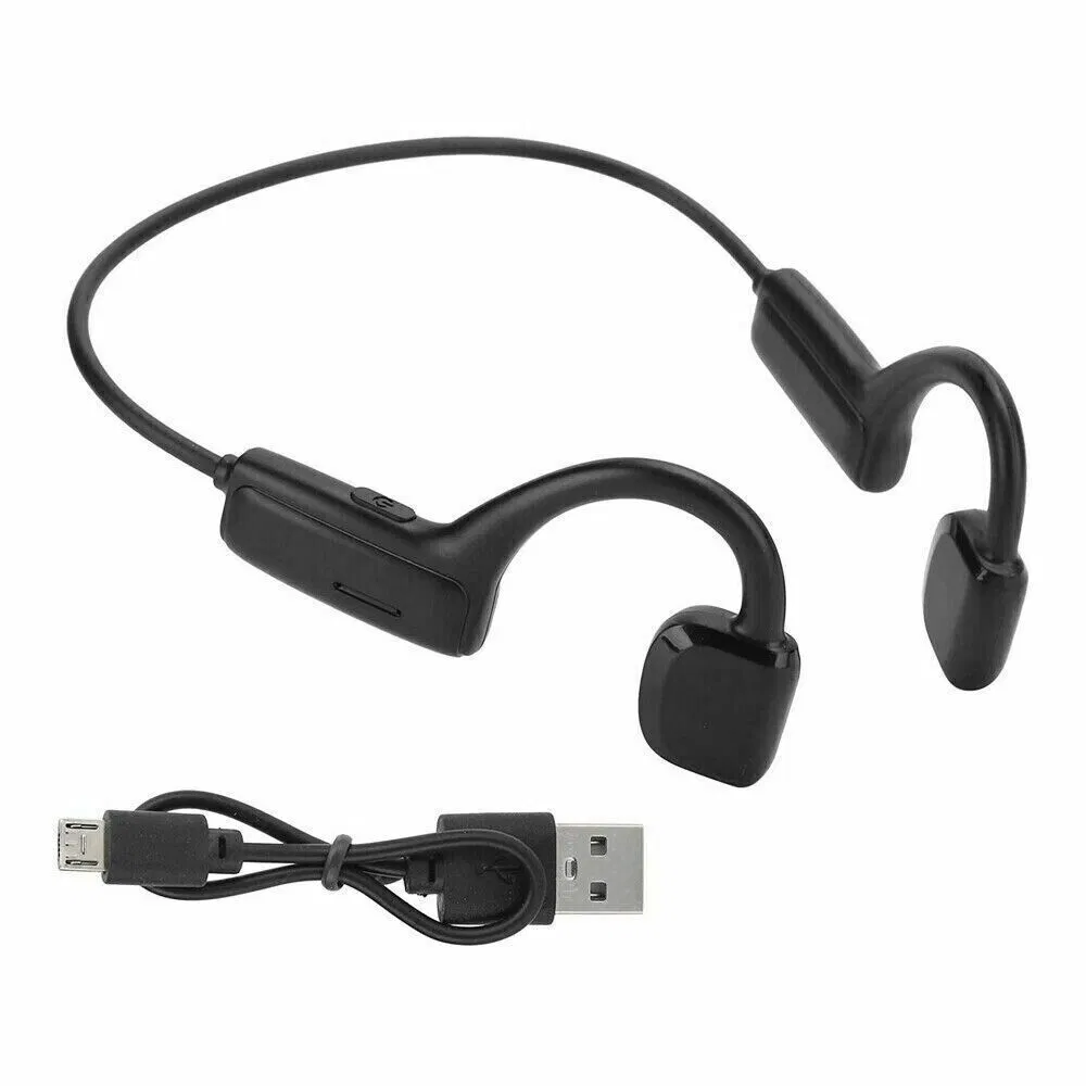 Bone Conduction Headphones Bluetooth 5.1 Wireless Earbuds Outdoor Sport Headset photo 2
