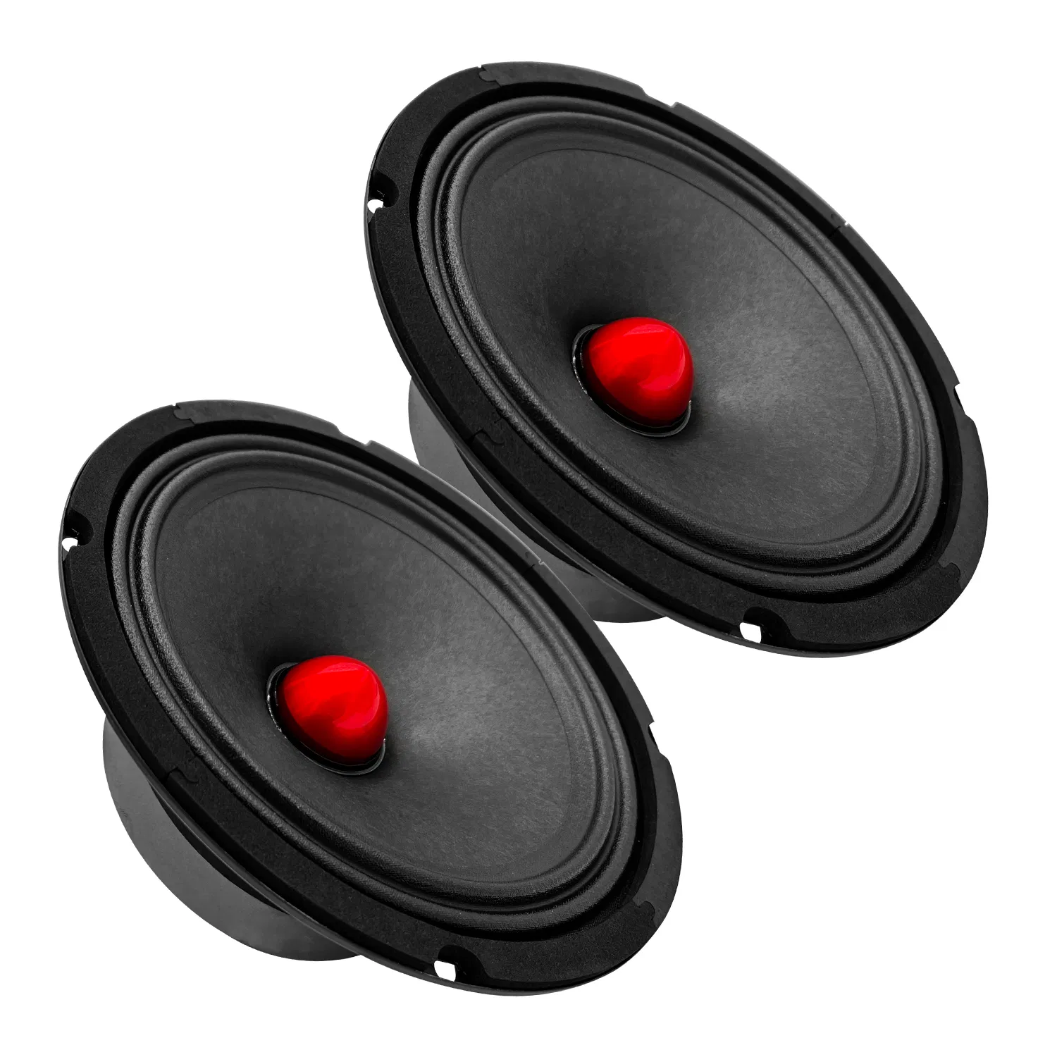 5Core 8 Inch 2Pcs Midrange Door Speaker 500W Subwoofer w Aluminum Bullet 4Ω/8Ω Sub Woofer photo 1