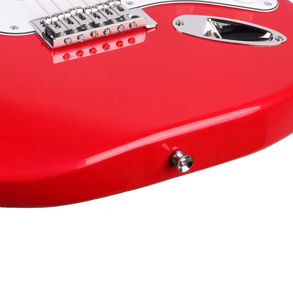 Rosewood Fingerboard Electric Guitar with Shoulder Strap / Guitar Bag / Picks / Cord / Hex Wrench Re photo 3