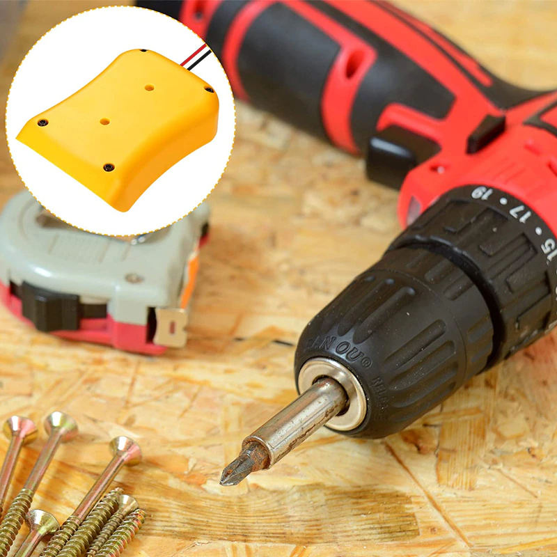 Power Connector DIY Battery Adapter Holder Dock For DeWalt 18V/20V Max Battery photo 8