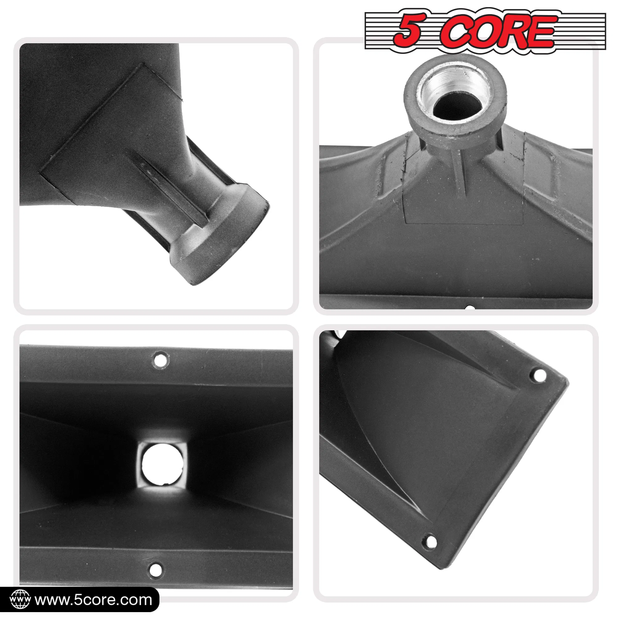 5 CORE 15x5 Rectangle Plastic Screw-On Horn for Assorted Speaker Cabinets 34mm Throat photo 5