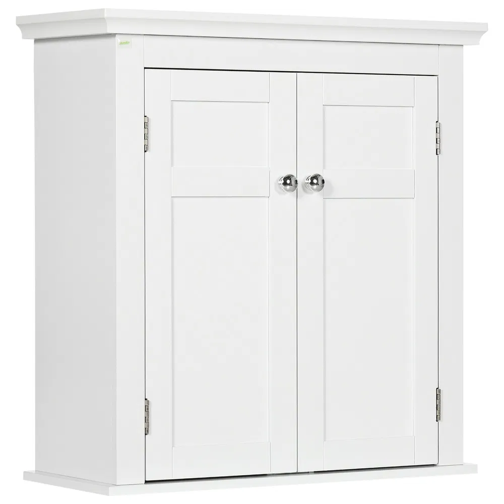 Bathroom Cabinet, Medicine Cabinet, Over Toilet Storage Cabinet with Adjustable Shelves for Entryway, Grey photo 7