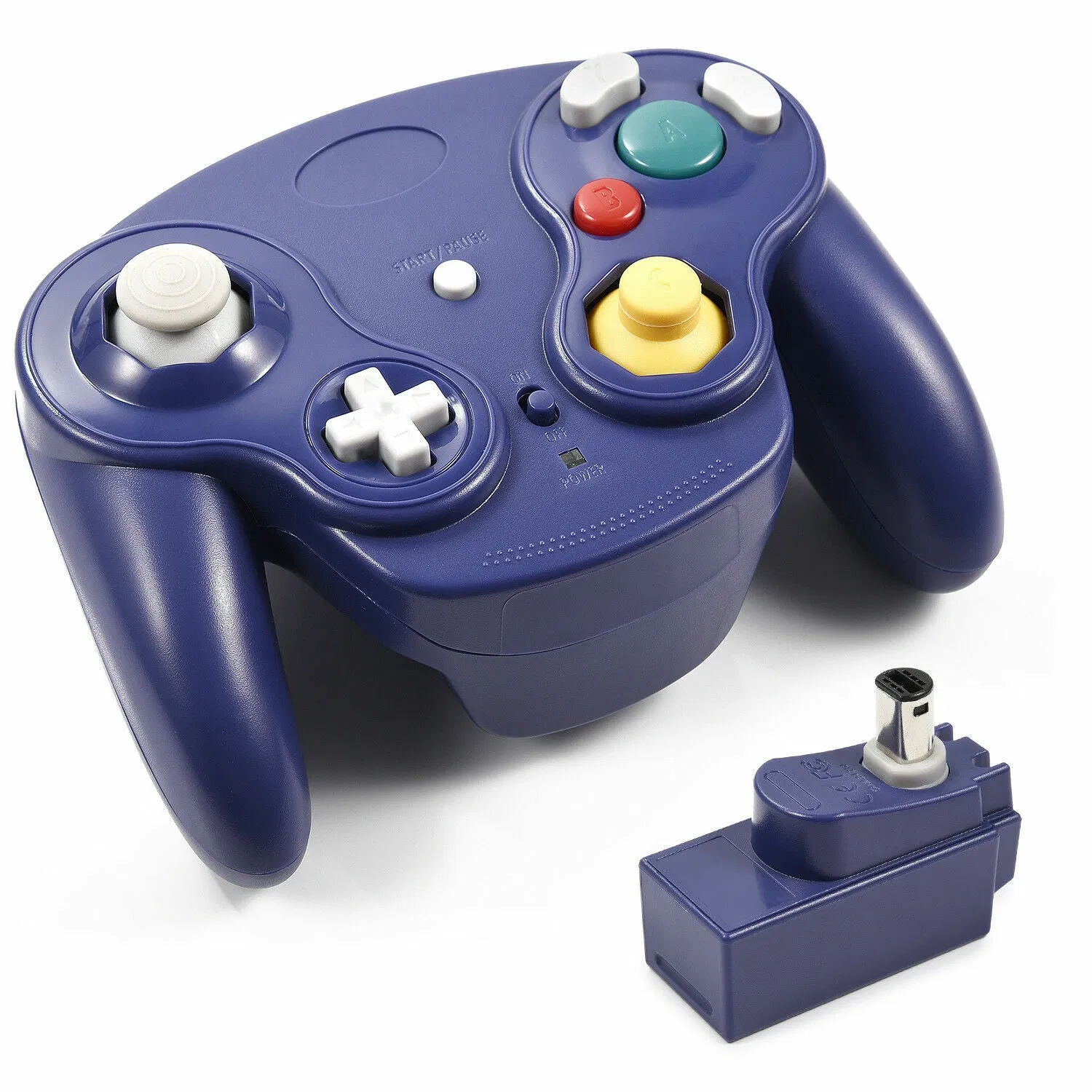 Wireless Game Controller With Adapter For Original Gamecube Retro Classic GC NGC photo 1