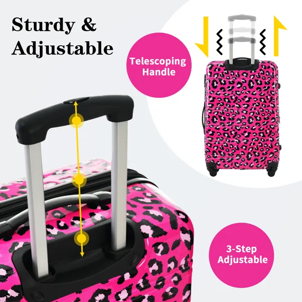 Hardshell Luggage Sets 3 pcs Spinner Suitcase with TSA Lock Lightweight-20"+24"+28" Luggages photo 6