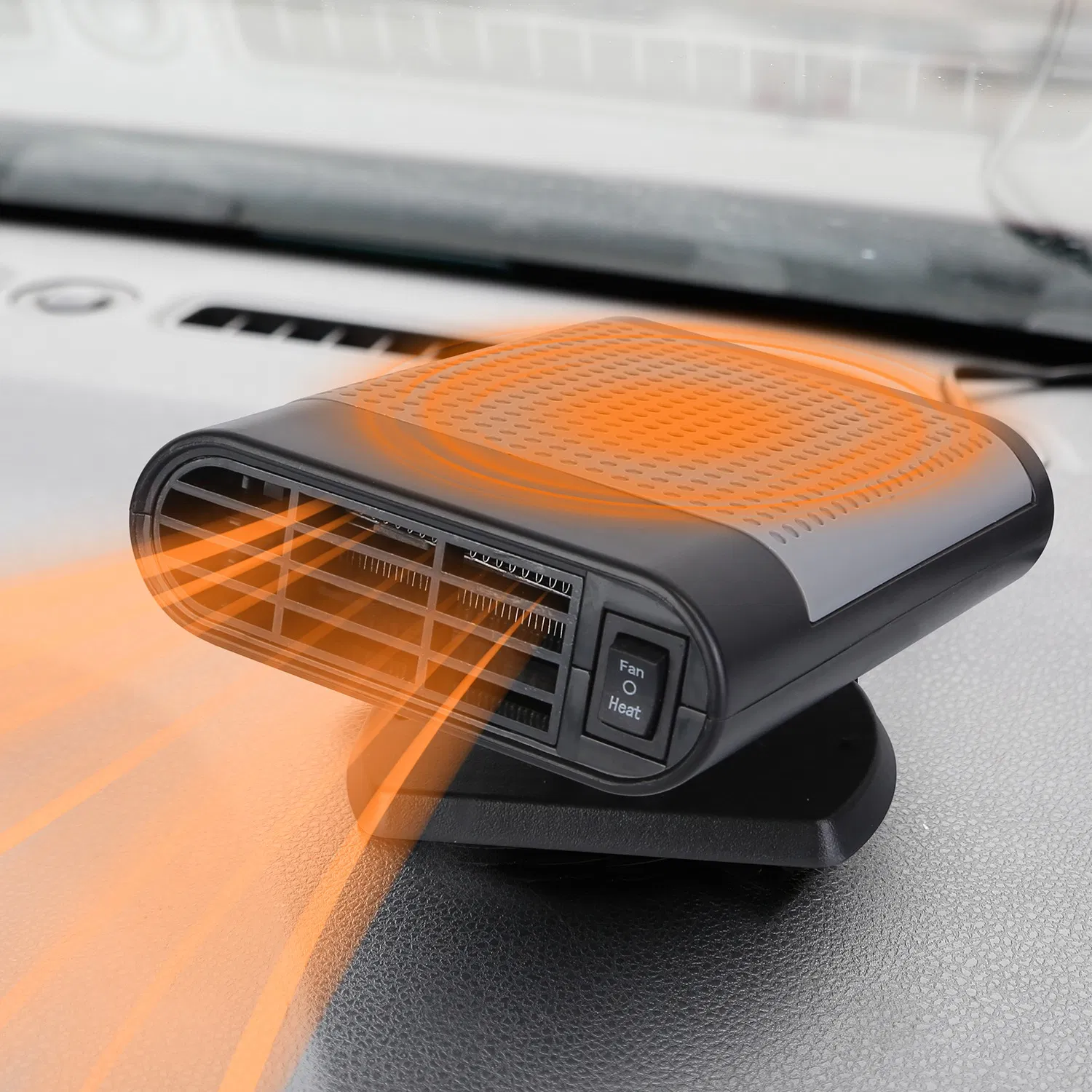 Car Truck Heater Fan - 200W Fast Heating, 360° Adjustable Angle, 24V, Defog Defrost for Travel Camping Transportation photo 4
