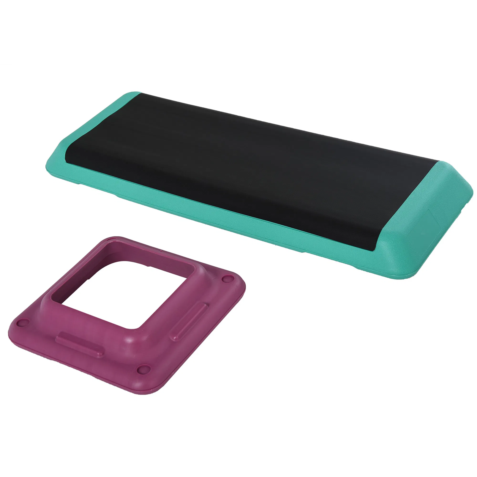 3.9"/5.9"/7.9" Aerobic Stepper Exercise with Non-Slip Top for Home, Office, Indoor, Outdoor, Multicolour photo 4