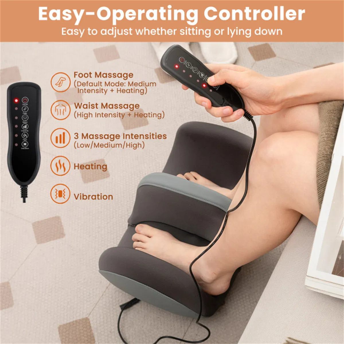 Foot massager with heating function photo 4