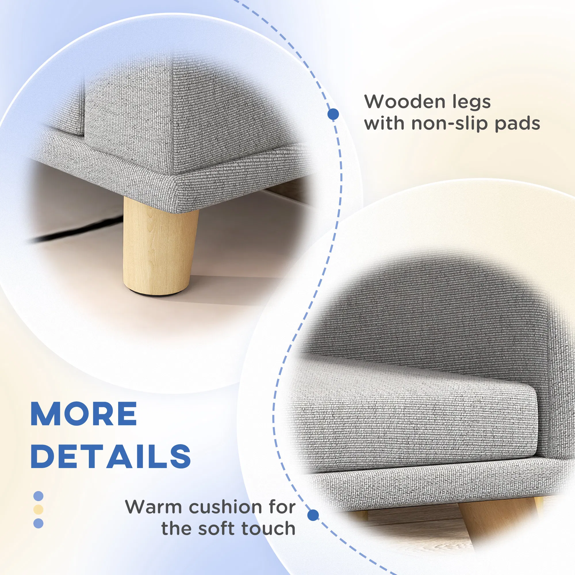 Dog Bed/ Rattan Pet Sofa ( Amazon Shipping)(Prohibited by WalMart) photo 5