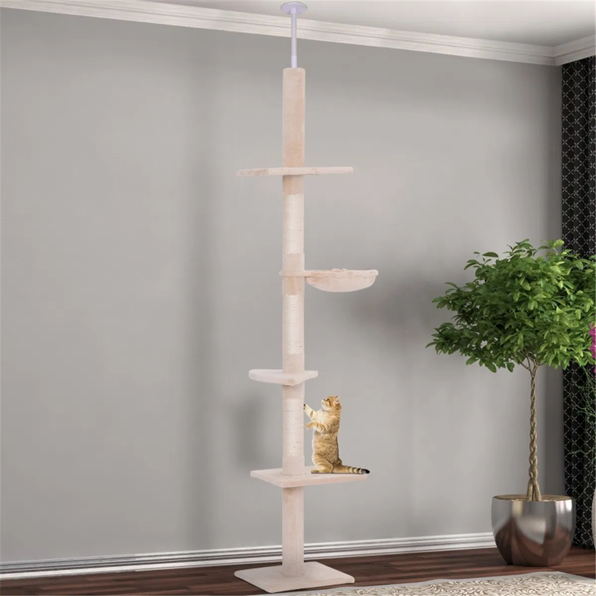 Wooden Cat House/Cat Trees /Cat Climbing Tower ( Amazon Shipping)(Prohibited by WalMart) photo 1