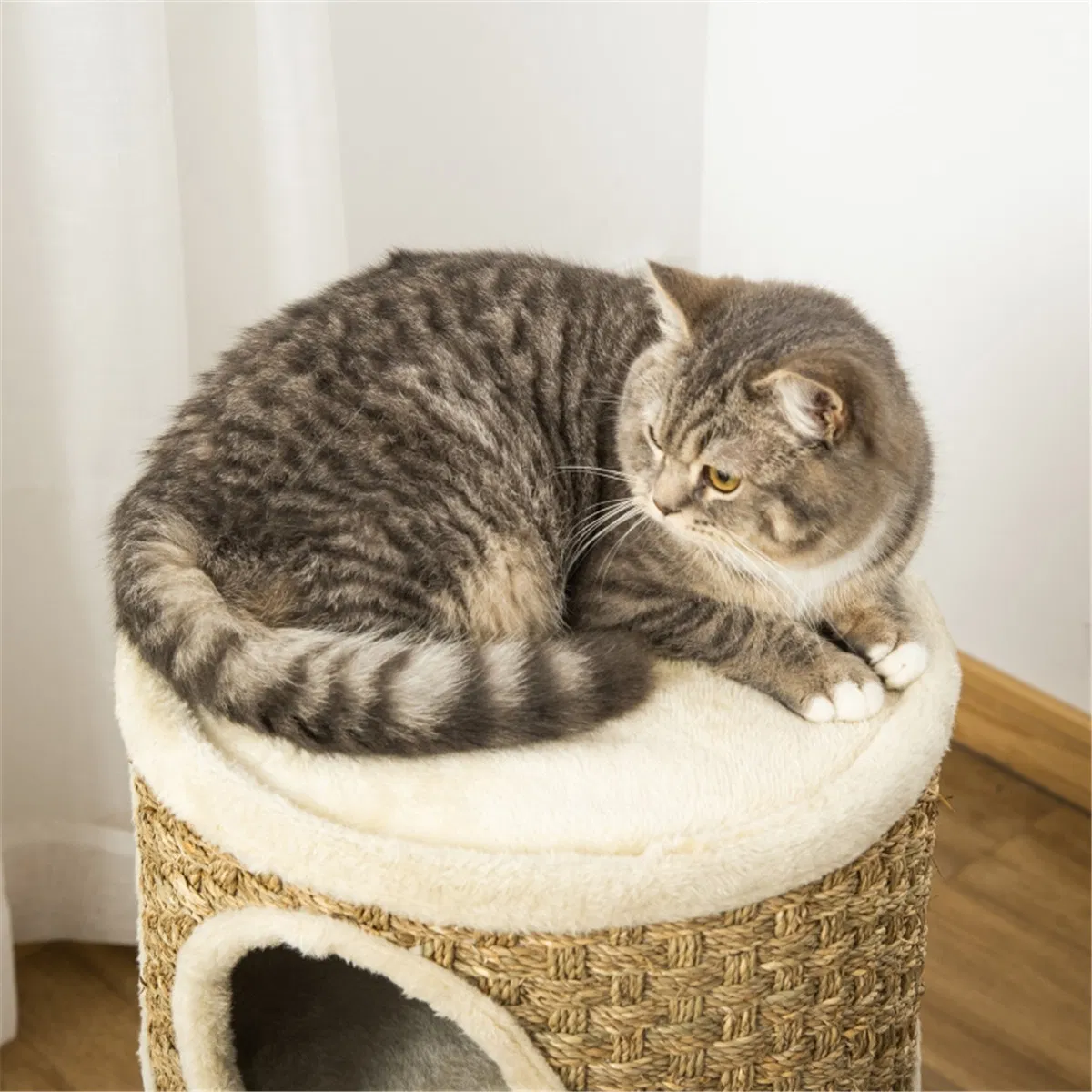 Wooden Cat House/Cat Trees /Cat Climbing Tower ( Amazon Shipping)(Prohibited by WalMart) photo 5