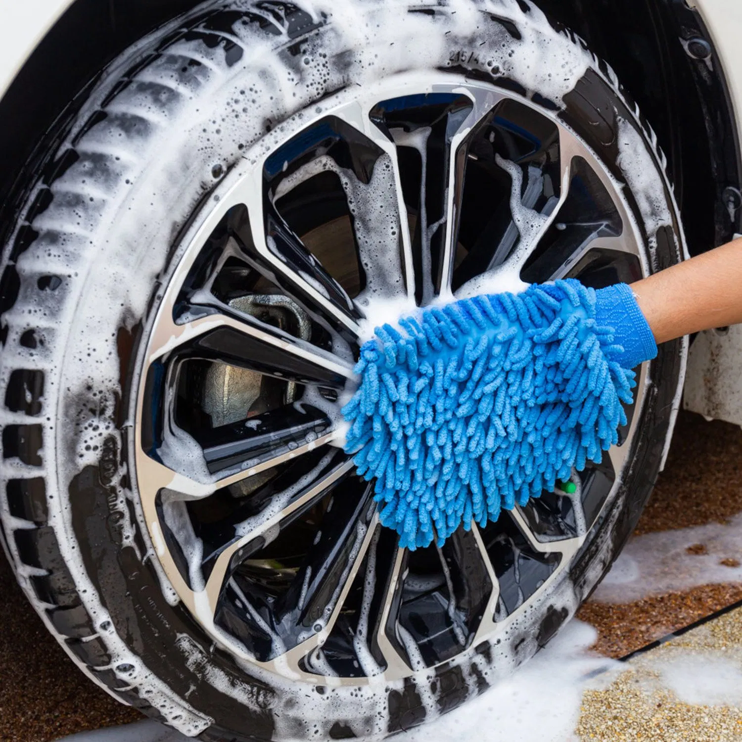 26Pcs Car Detailing Brush Kit Exterior Interior Car Cleaning Set Drill Brush Set Car Buffing Sponge Pads Kit for Cleaning Automobile Interior Exterior Wheels Dashboard photo 3