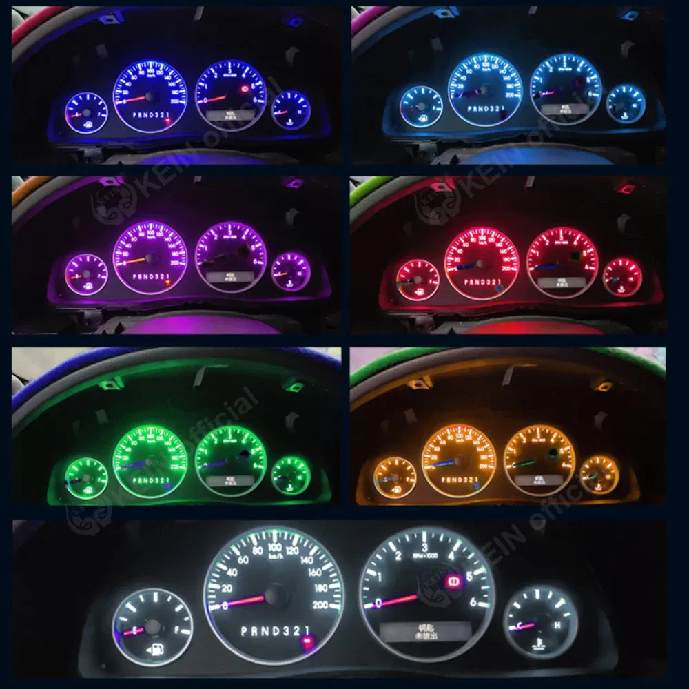70PCS T5 T10 5050-SMD LED Speedometer Instrument Gauge Cluster Dash Light Bulbs photo 3
