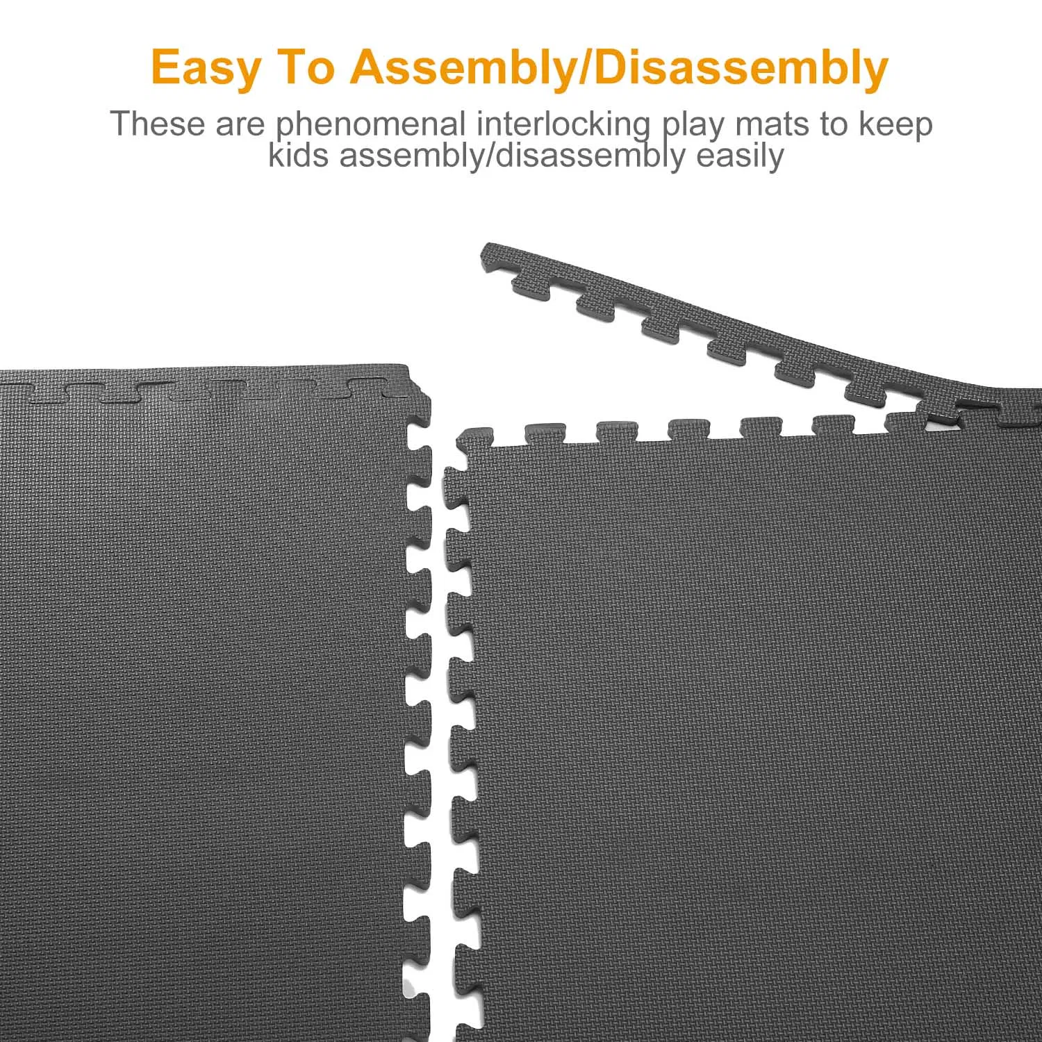 Puzzle Exercise Mat Foam Gym EVA Mat Interlocking Tiles Protective Flooring for Gym Equipment photo 2