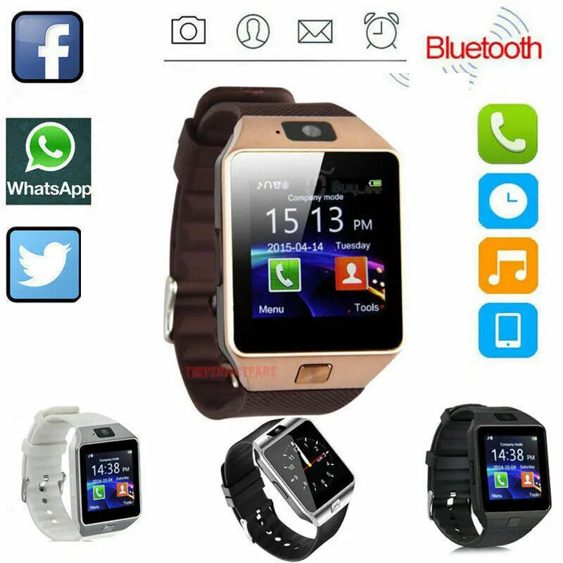 Bluetooth Smart Watch w/Camera Waterproof Phone Mate For Android Samsung iPhone photo 3