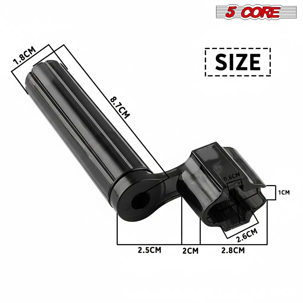 5Core Guitar String Winder 5Pcs Professional Guitars Tools Peg Winder with Bridge Pin Remover photo 2