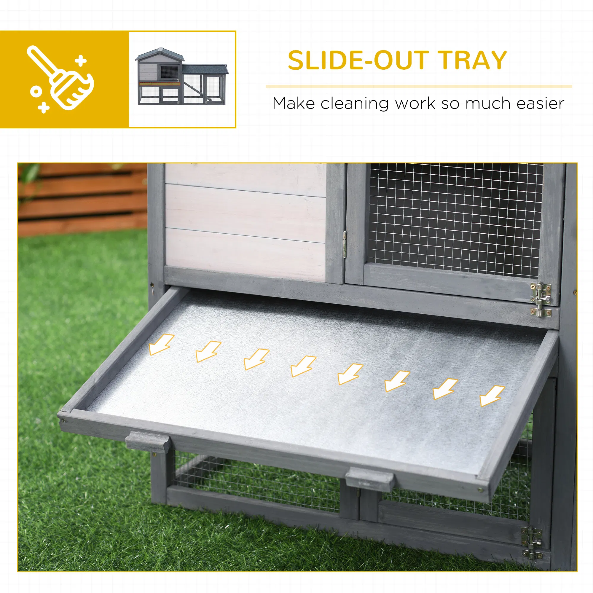 Rabbit Cage Outdoor, Rabbit House photo 2