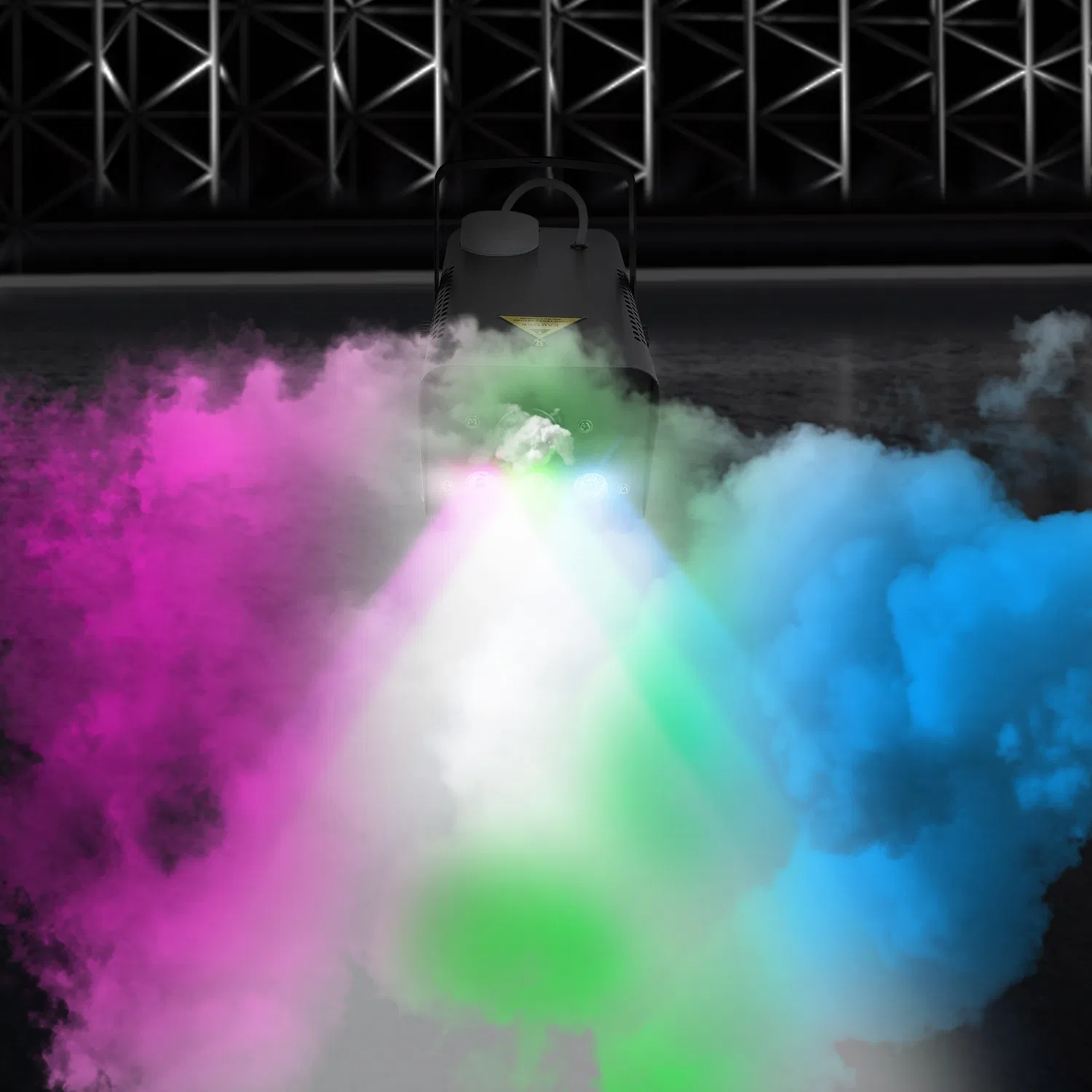 400W Fog Machine with 3 Color LED Lights (Red/Blue/Green) - 2000 CFM Output, 8.2ft Distance, Remote Control & Overheat Protection - Rapid 3-5min Warm-Up, Non-Toxic Odorless for Parties, Concerts, Stag photo 4