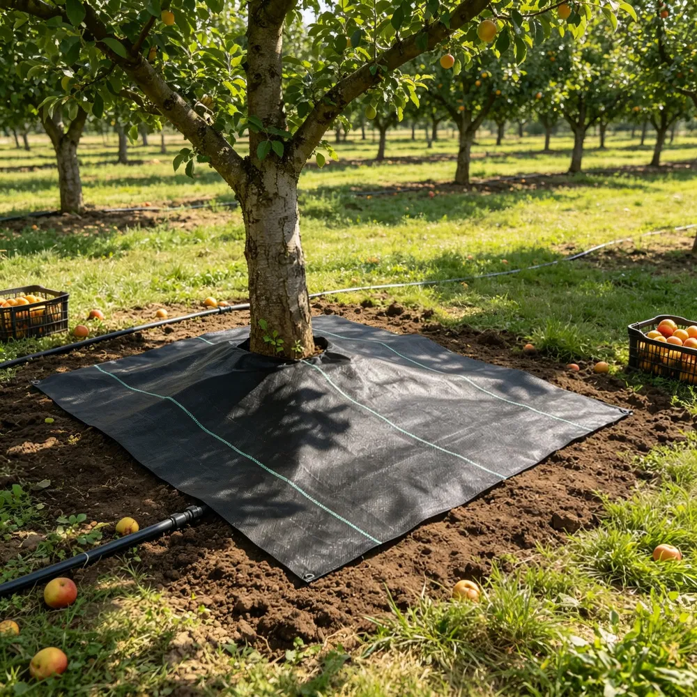 4FT x 300FT Weed Barrier Landscape Fabric, High Permeability Weed Mat for Garden & Driveway photo 7