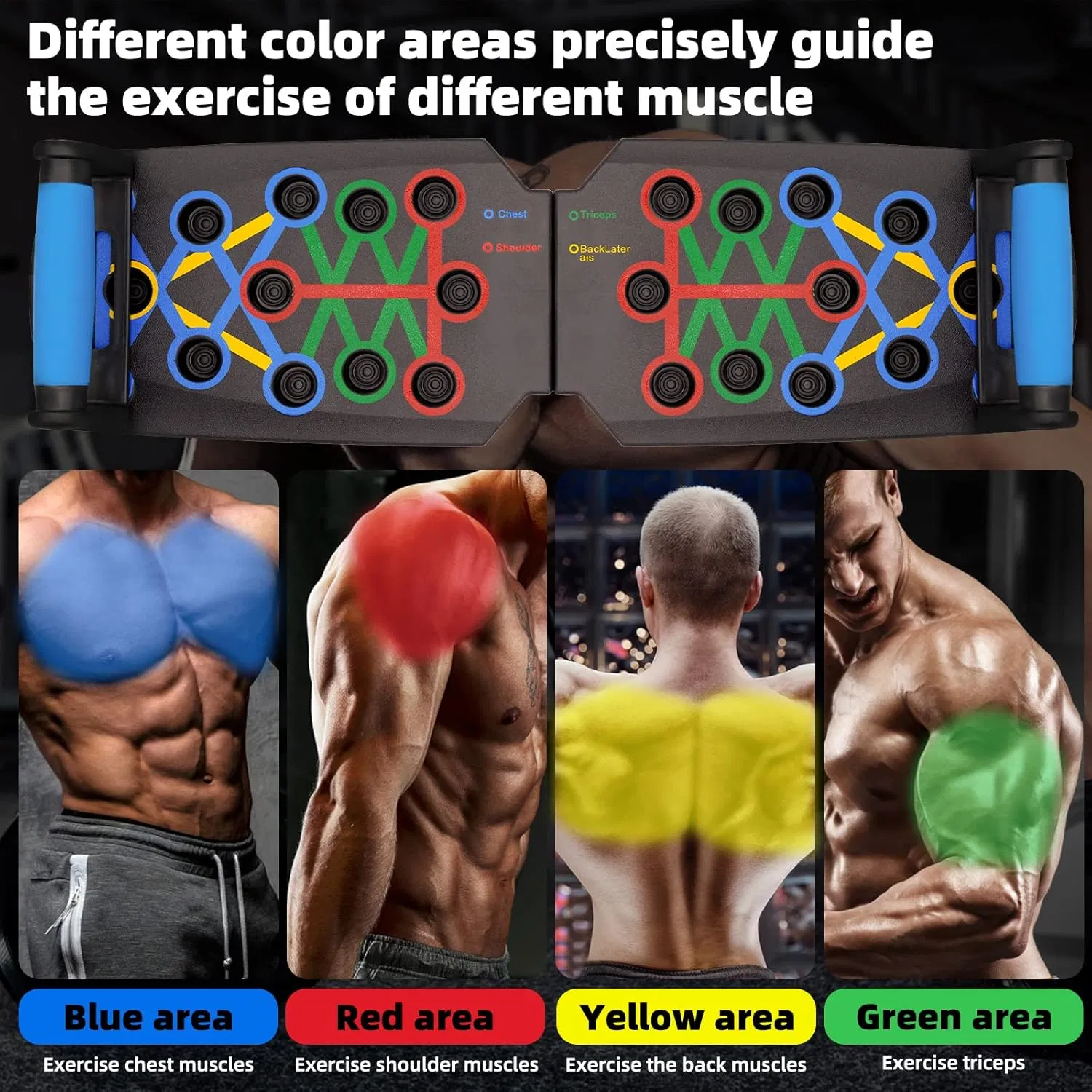 28 in 1 Push Up Rack Board System Fitness Workout Train Home Gym Exercise Stands photo 5