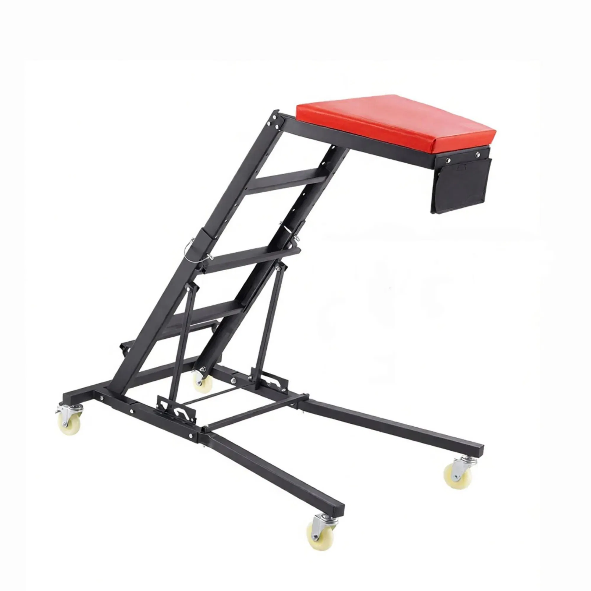 Automotive Topside Creeper (42.5"-64.8"), 400 LBS High Top Engine Creeper with Padded Deck & 4 Swivel Wheels photo 5