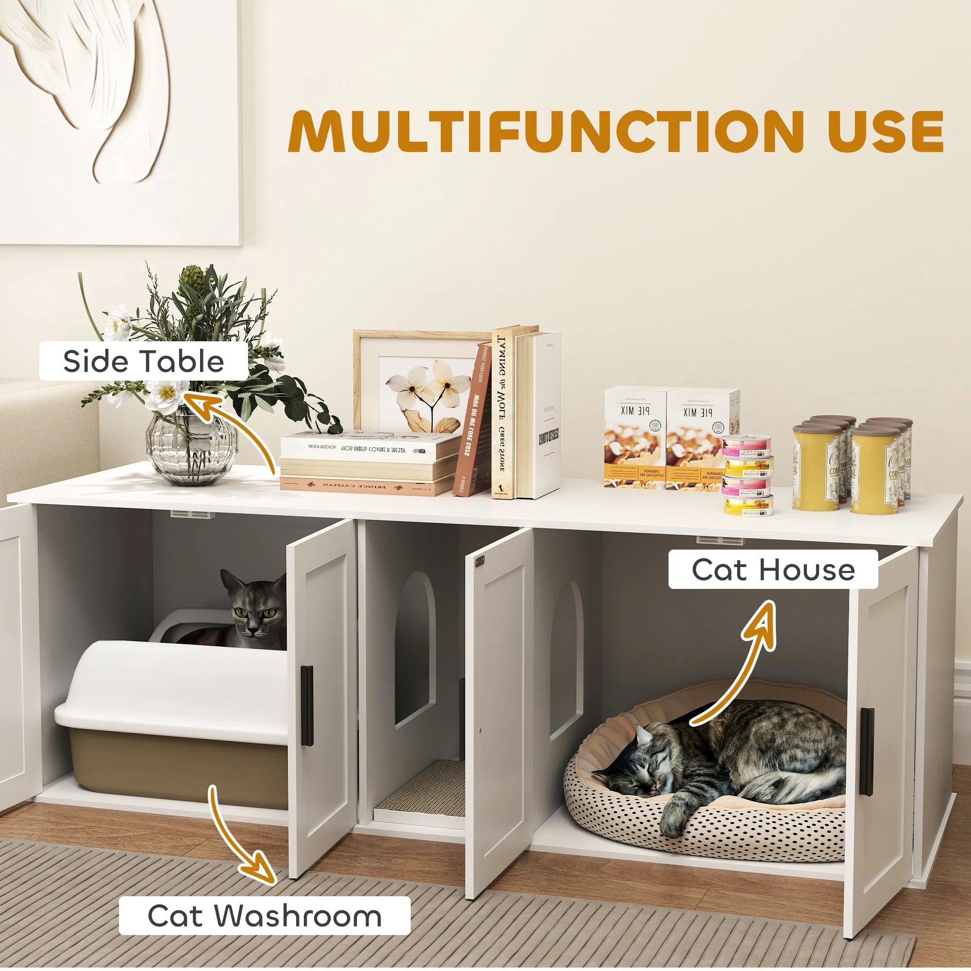Wooden Cat House ( Amazon Shipping)(Prohibited by WalMart) photo 4