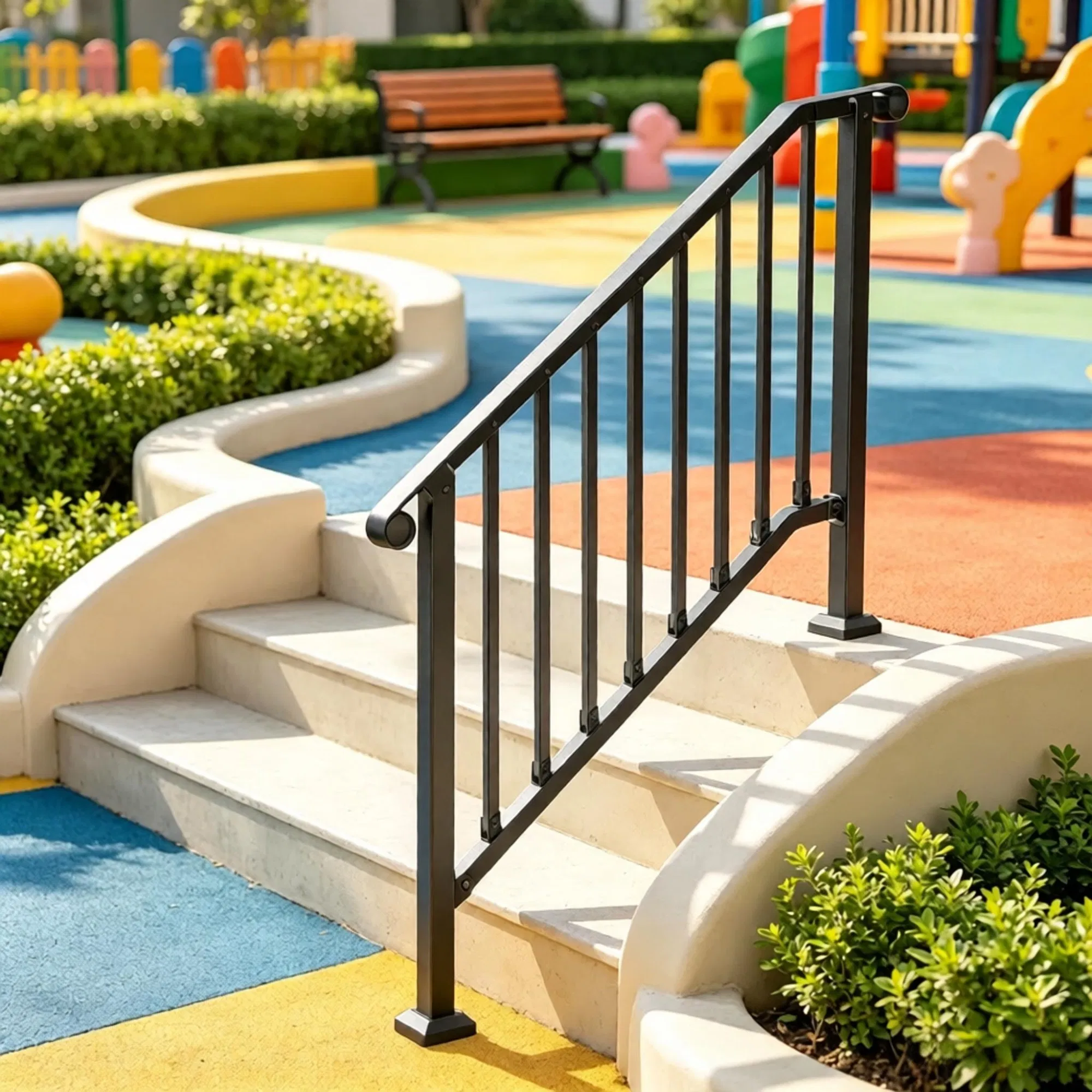 3-4 Step Stair Handrail Kit photo 5