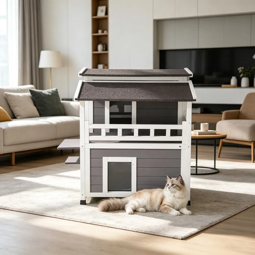Heated Cat House for Outdoor photo 4